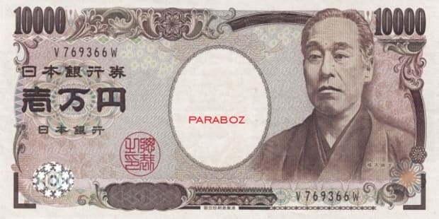 Japonya 10.000 JPY ön yüz