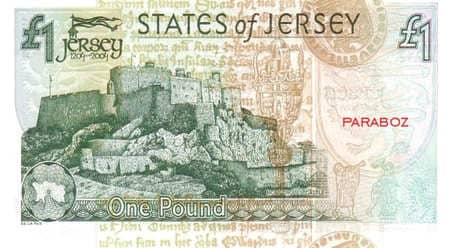 Jersey Adası 1 JEP arka yüz