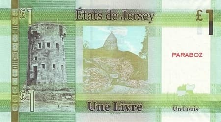 Jersey Adası 1 JEP arka yüz