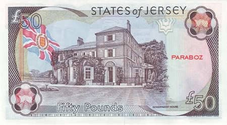 Jersey Adası 50 JEP arka yüz