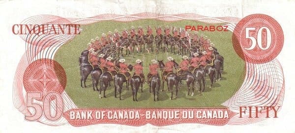 Kanada 50 CAD arka yüz