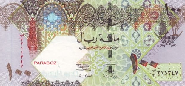 Katar 100 QAR ön yüz