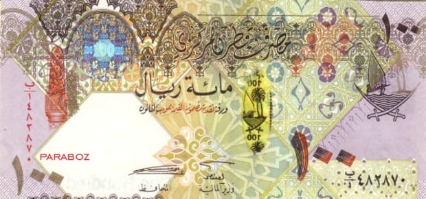 Katar 100 QAR ön yüz