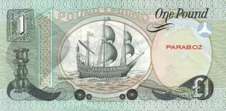 Kuzey İrlanda 1 GBP arka yüz