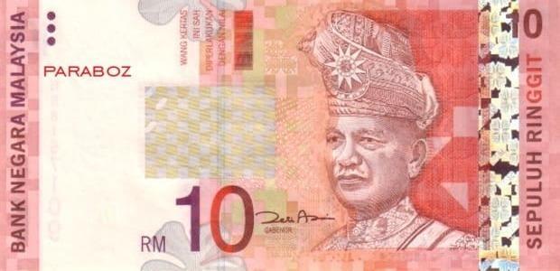 Malezya 10 MYR ön yüz