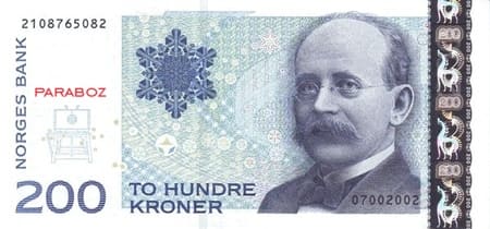 Norveç 200 NOK ön yüz