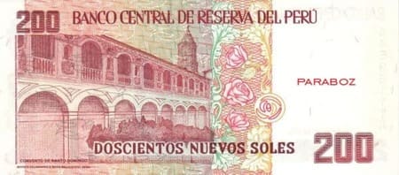 Peru 200 PEN arka yüz