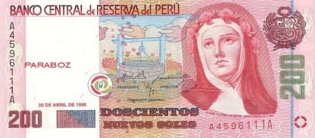 Peru 200 PEN ön yüz