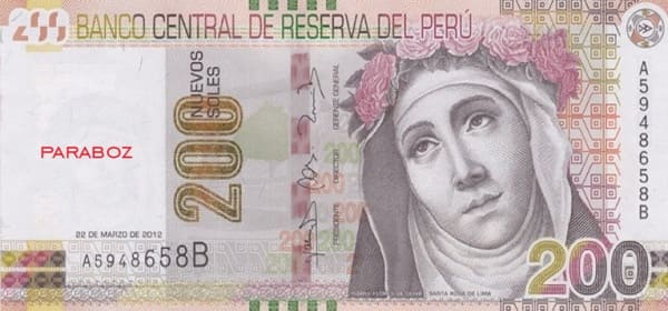 Peru 200 PEN ön yüz