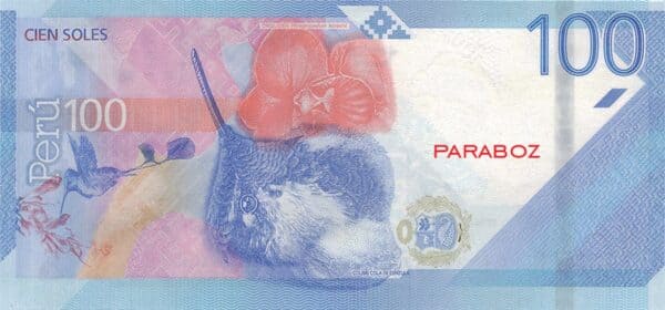 Peru 100 PEN arka yüz