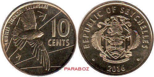 Seyşeller 10 SCR ön yüz