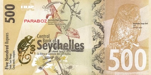 Seyşeller 500 SCR arka yüz