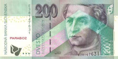 Slovakya Kronu 200 SKK ön yüz