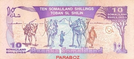 Somaliland 10 back