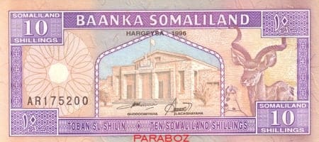 Somaliland 10 front