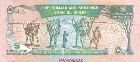 Somaliland 5 back