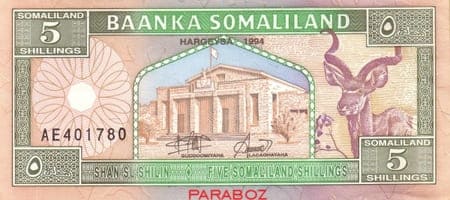 Somaliland 5 front