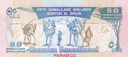Somaliland 50 back