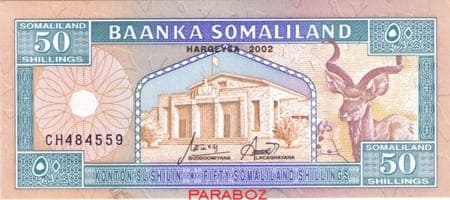 Somaliland 50 front