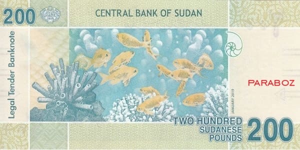 Sudan 200 SDG arka yüz