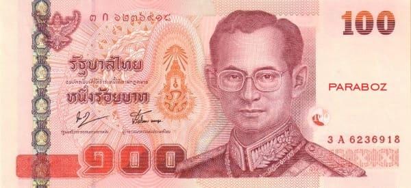Tayland 100 THB ön yüz