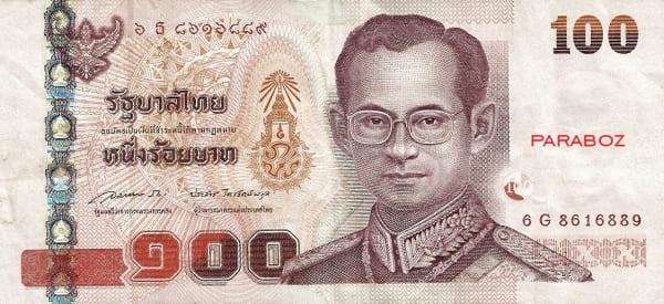 Tayland 100 THB ön yüz