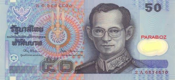 Tayland 50 THB ön yüz