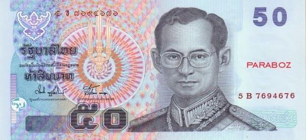 Tayland 50 THB ön yüz