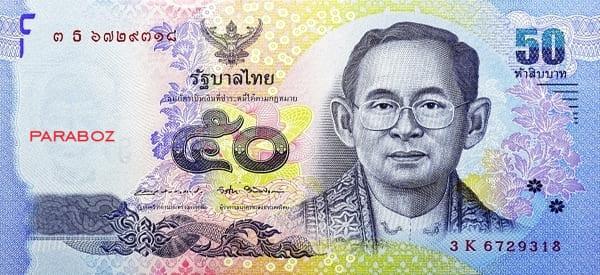 Tayland 50 THB ön yüz