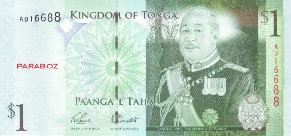 Tonga 1 TOP ön yüz
