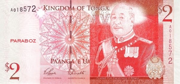 Tonga 2 TOP ön yüz