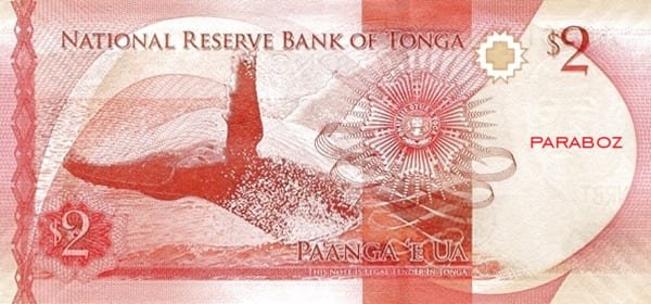 Tonga 2 TOP arka yüz
