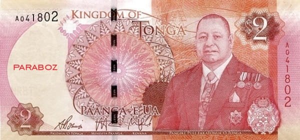 Tonga 2 TOP ön yüz