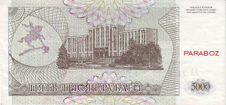 Transdinyester 5.000 PRB arka yüz