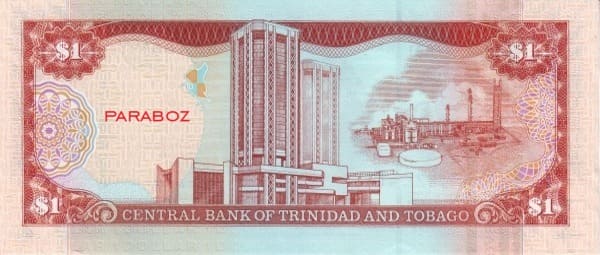 Trinidad ve Tobago 1 TTD arka yüz