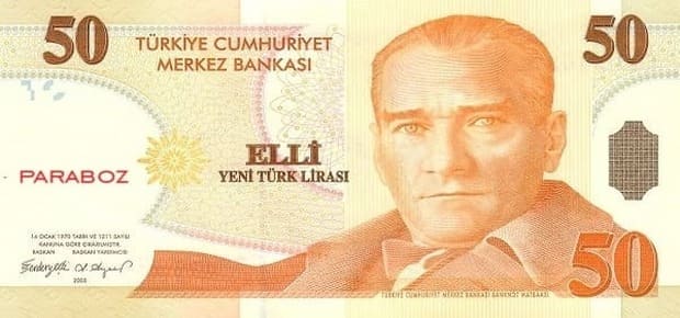 Türkiye 50 TRY ön yüz