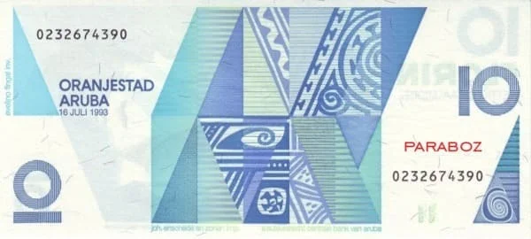 AWG ARUBA Florin 10 1993 ARKA