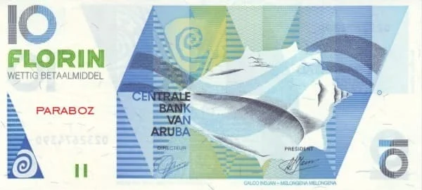 AWG ARUBA Florin 10 1993 ON