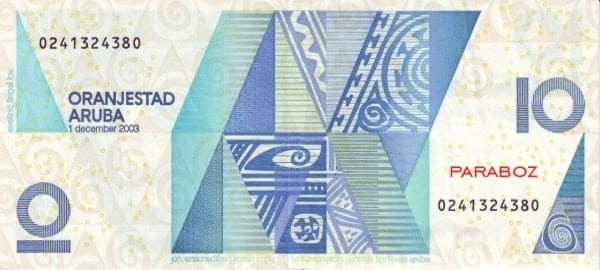 AWG ARUBA Florin 10 2003-2012 ARKA