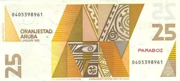 AWG ARUBA Florin 25 1990 ARKA