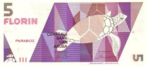 AWG ARUBA Florin 5 1990 ON