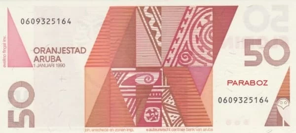 AWG ARUBA Florin 50 1990 ARKA