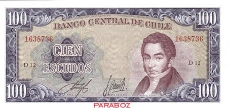 CLP chile 100 ON 1962