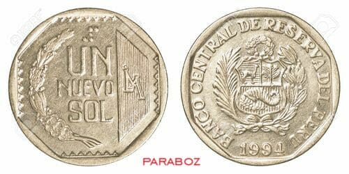 PEN PERU 1 coins 1994