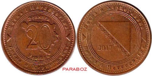 BAM bosnia_hercegovina_0.20_marka_2017