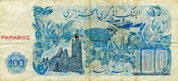 DZD algeria 100 arka 1981
